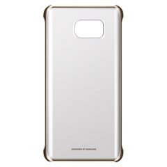 Galaxy Note5 Clear Cover gold